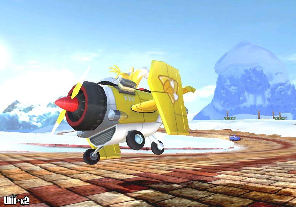 Screenshots of Sonic & SEGA All-Stars Racing for Wii
