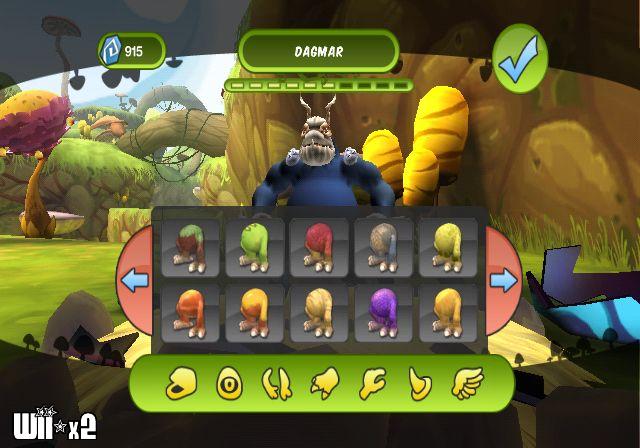Screenshots of Spore Hero for Wii