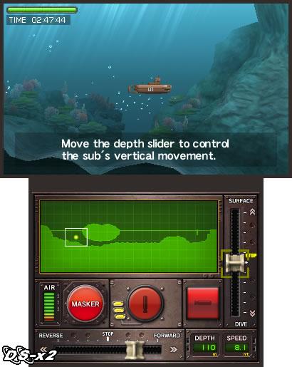 Screenshots of Steel Diver for Nintendo 3DS