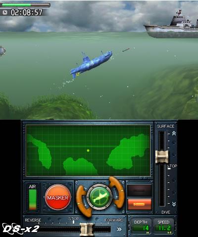 Screenshots of Steel Diver for Nintendo 3DS