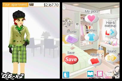 Screenshots of Style Savvy for Nintendo DS
