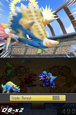 Screenshots of Super Fossil Fighters for Nintendo DS