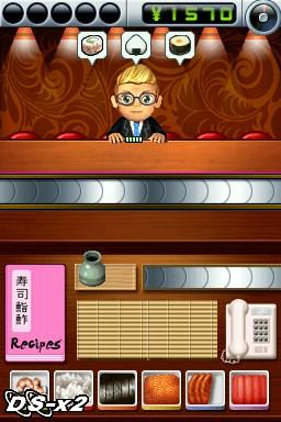 Screenshots of Sushi Go Round for Nintendo DS