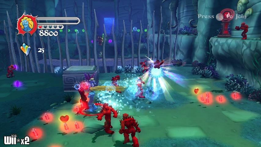 Screenshots of Gormiti: The Lords of Nature! for Wii
