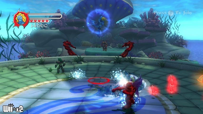 Screenshots of Gormiti: The Lords of Nature! for Wii