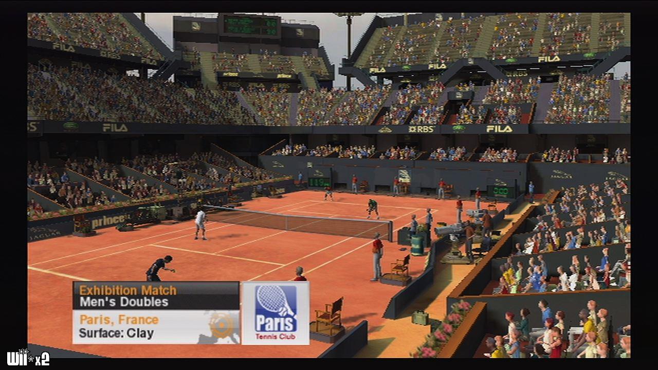 Screenshots of Virtua Tennis 2009 for Wii