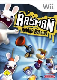 Boxart of Rayman Raving Rabbids (Wii)