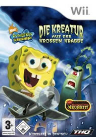Boxart of SpongeBob SquarePants: Creature from the Krusty Krab (Wii)