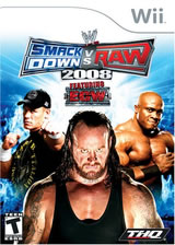 Boxart of WWE Smackdown vs. Raw 2008 (Wii)