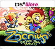 Boxart of Zoonies - Escape from Makatu (DSiWare)